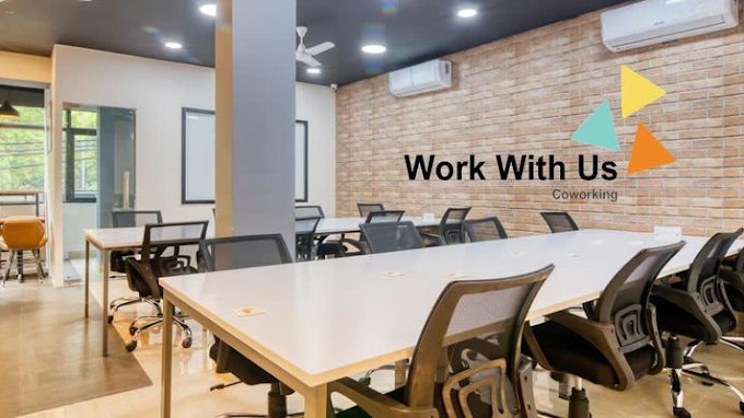Work With Us Coworking, Dedicated Desk, Delhi
