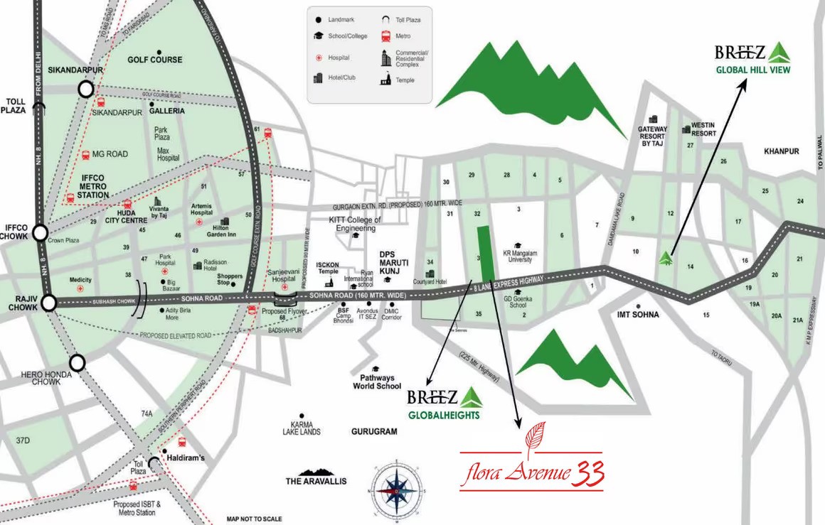 Breez Flora Avenue 33, Gurugram